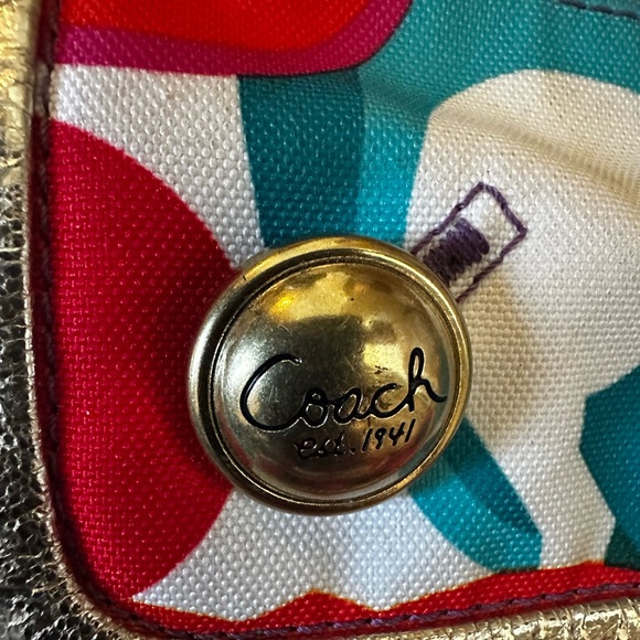 Coach bag. Vibrant multicolor. - Picture 2 of 7